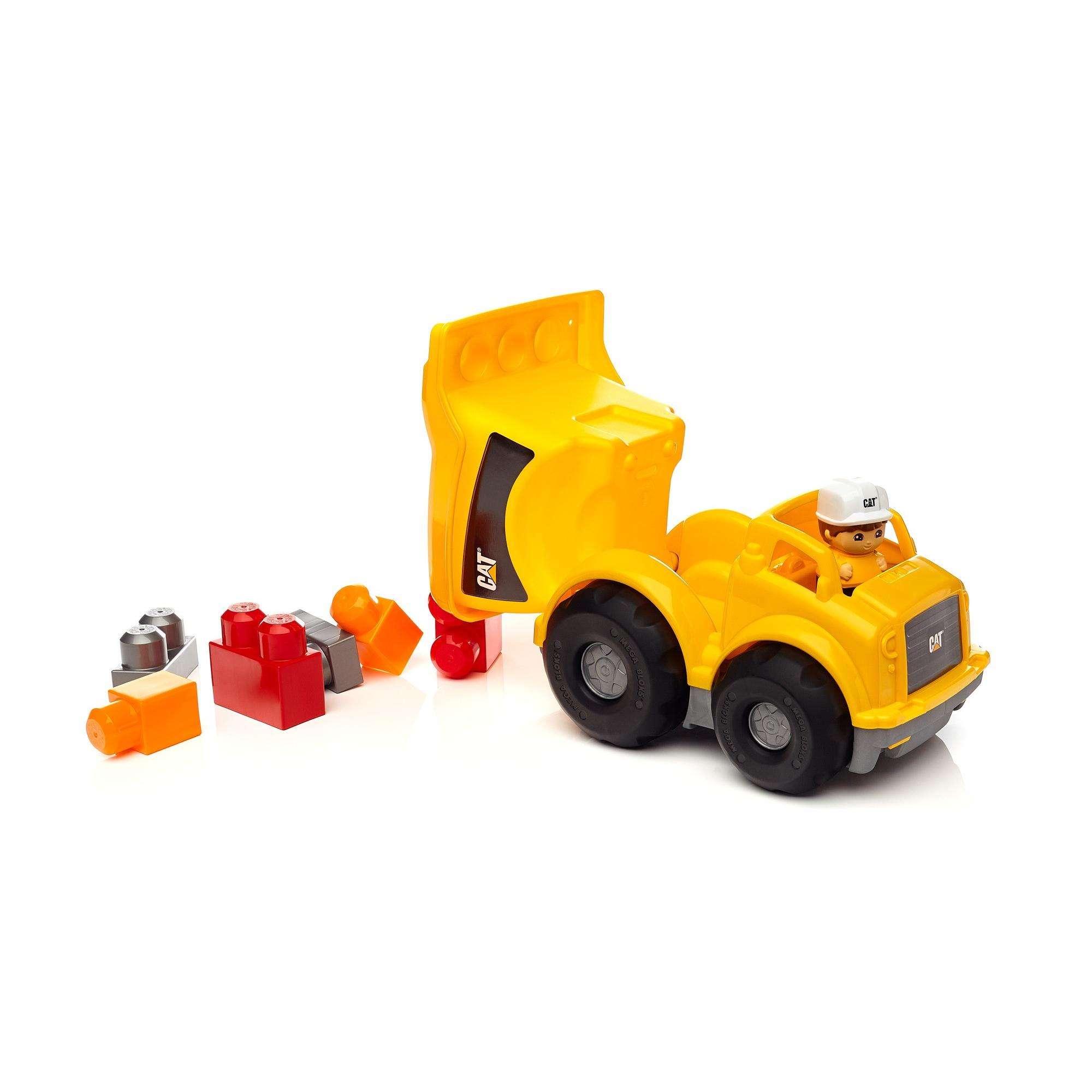 Mega Bloks CAT Lil Dump Truck Best Educational Infant Toys stores
